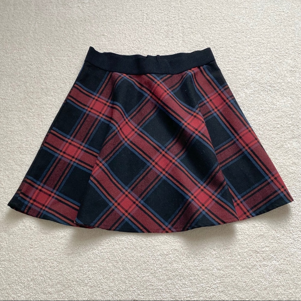 BDG Plaid Skater Skirt